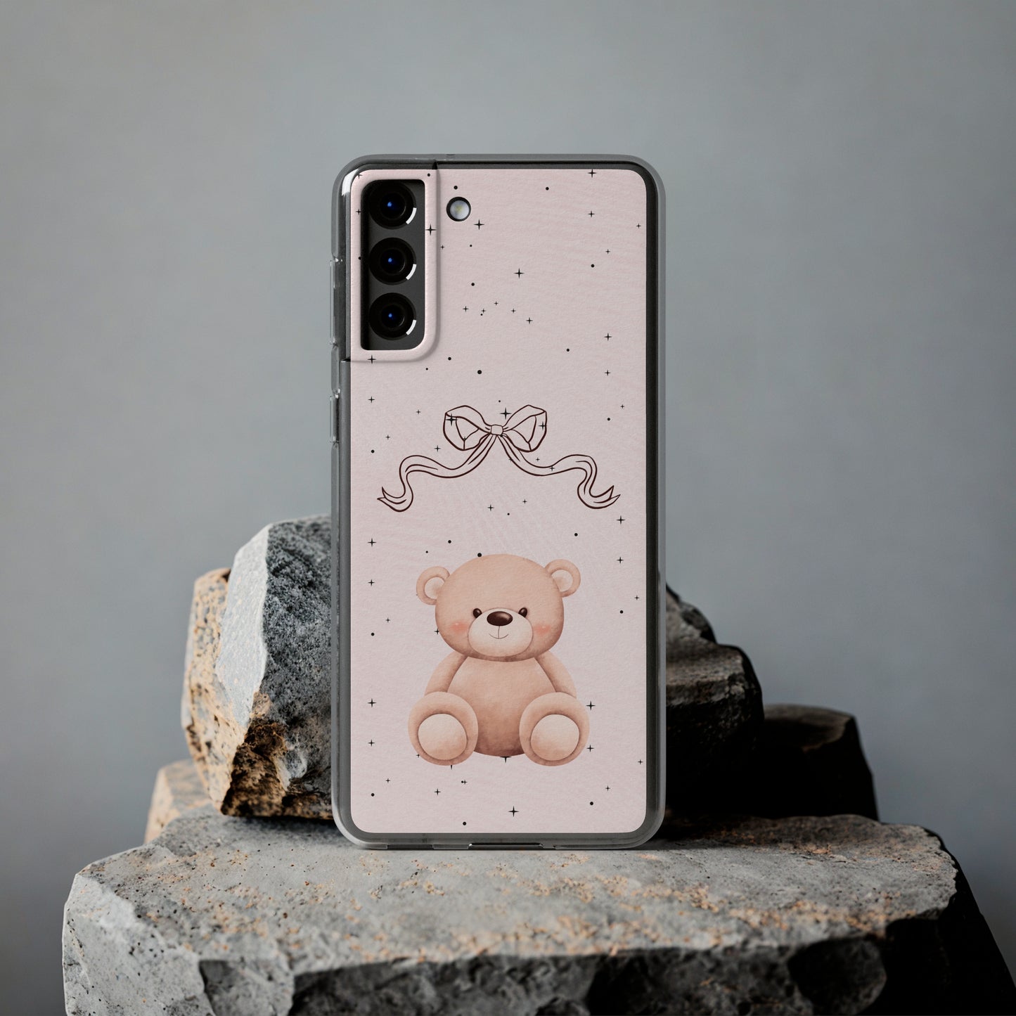 Cute Bear and Bow Phone Case
