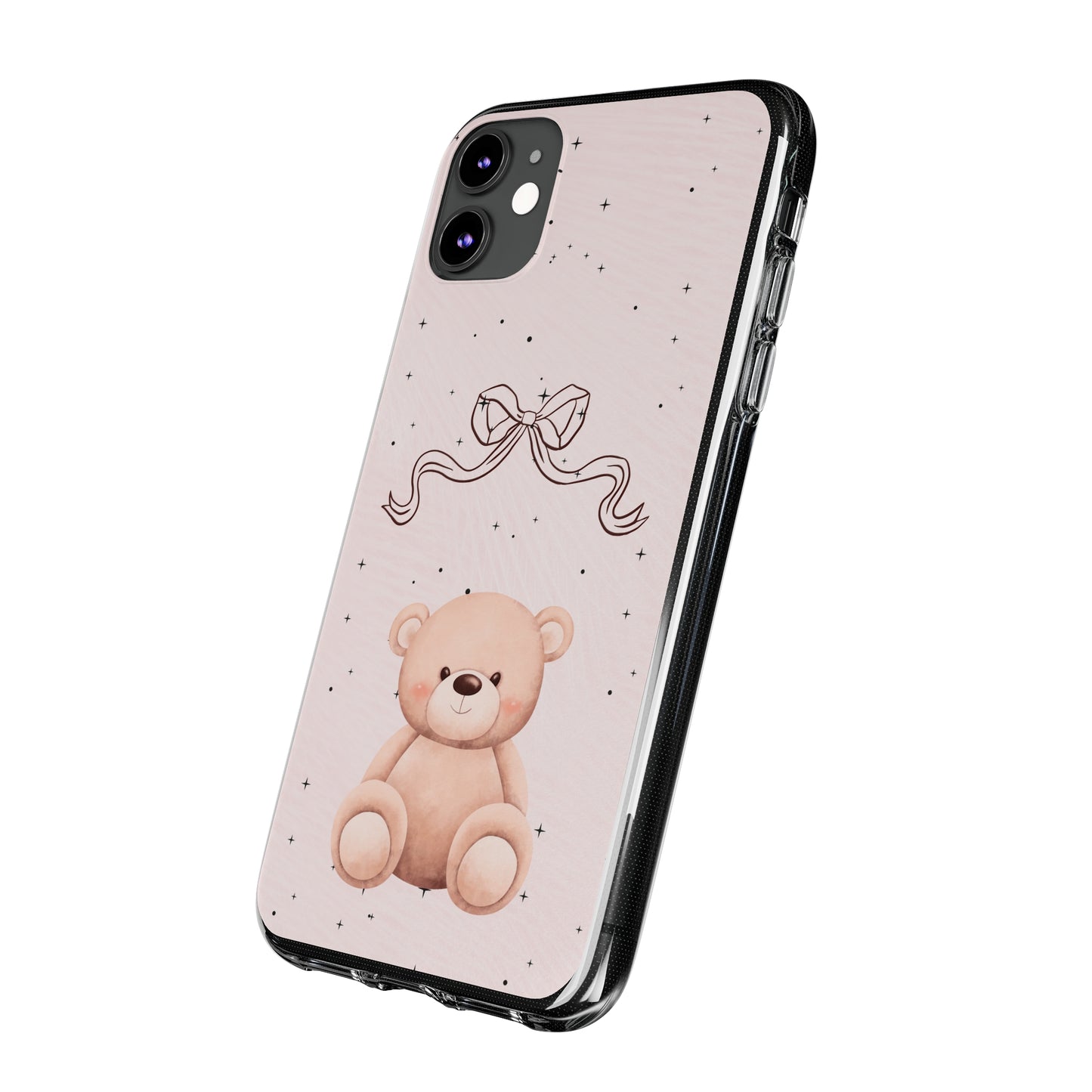 Cute Bear and Bow Phone Case