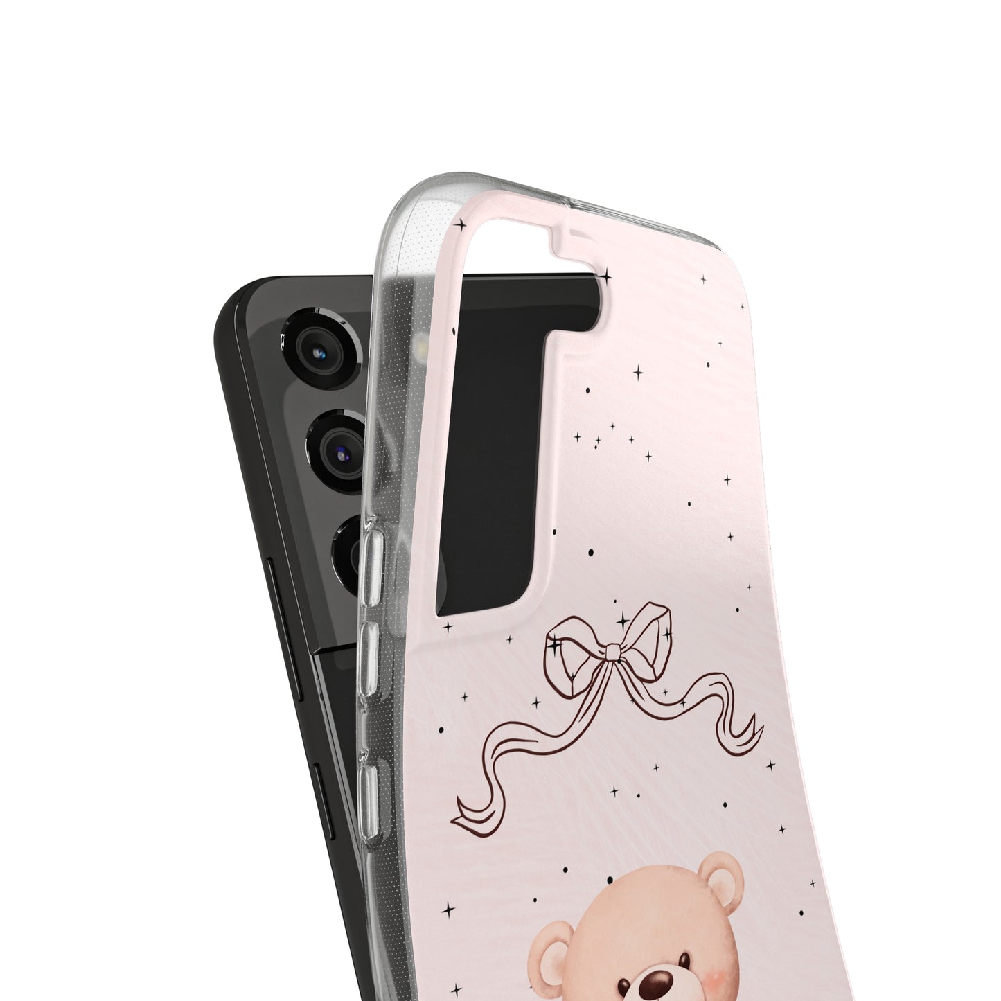 Cute Bear and Bow Phone Case
