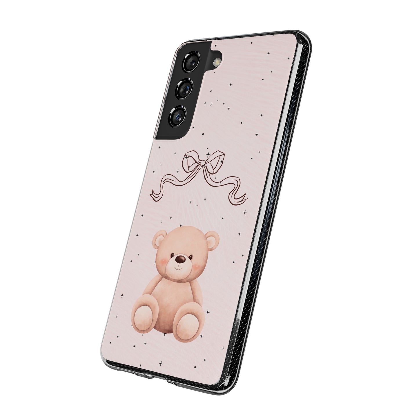 Cute Bear and Bow Phone Case