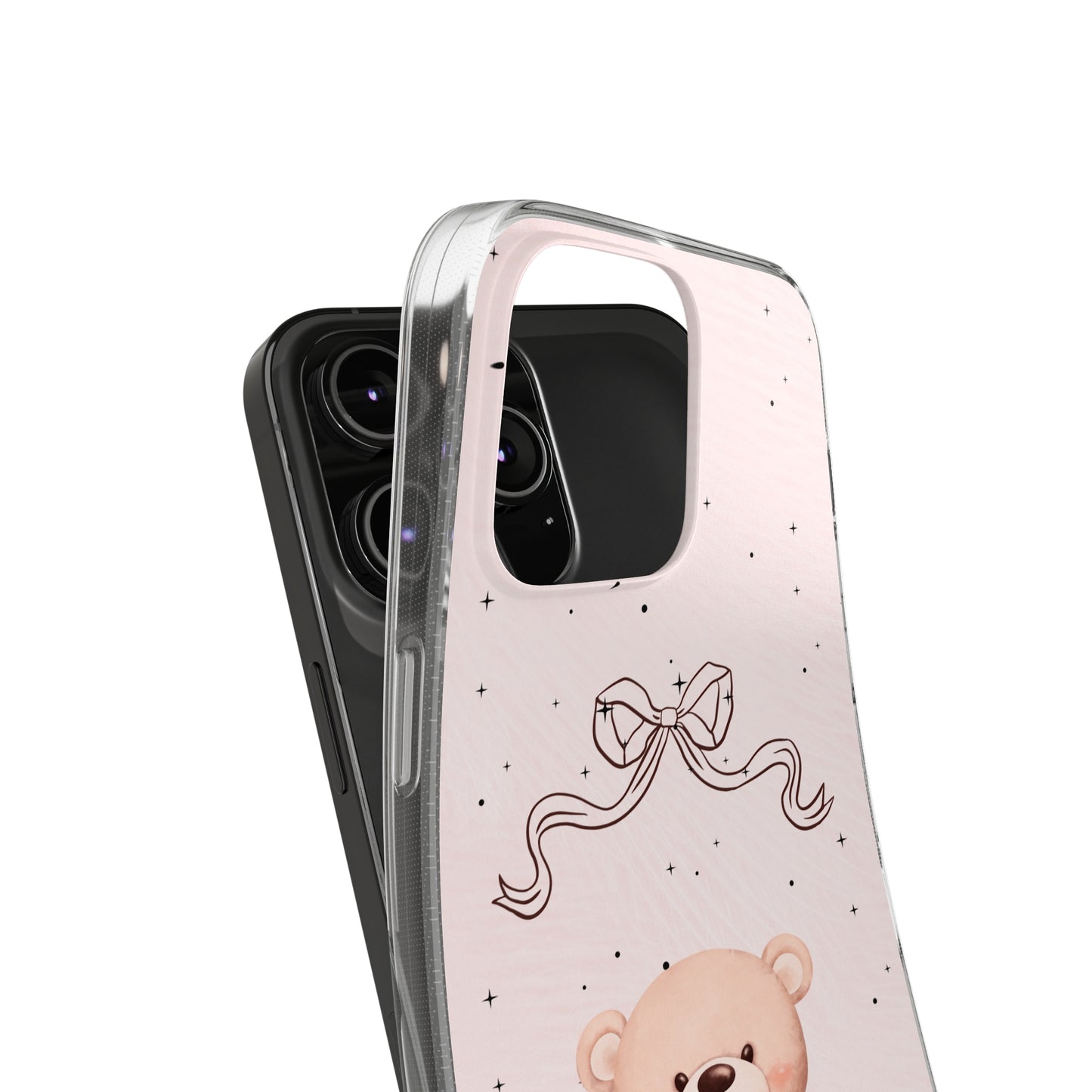 Cute Bear and Bow Phone Case