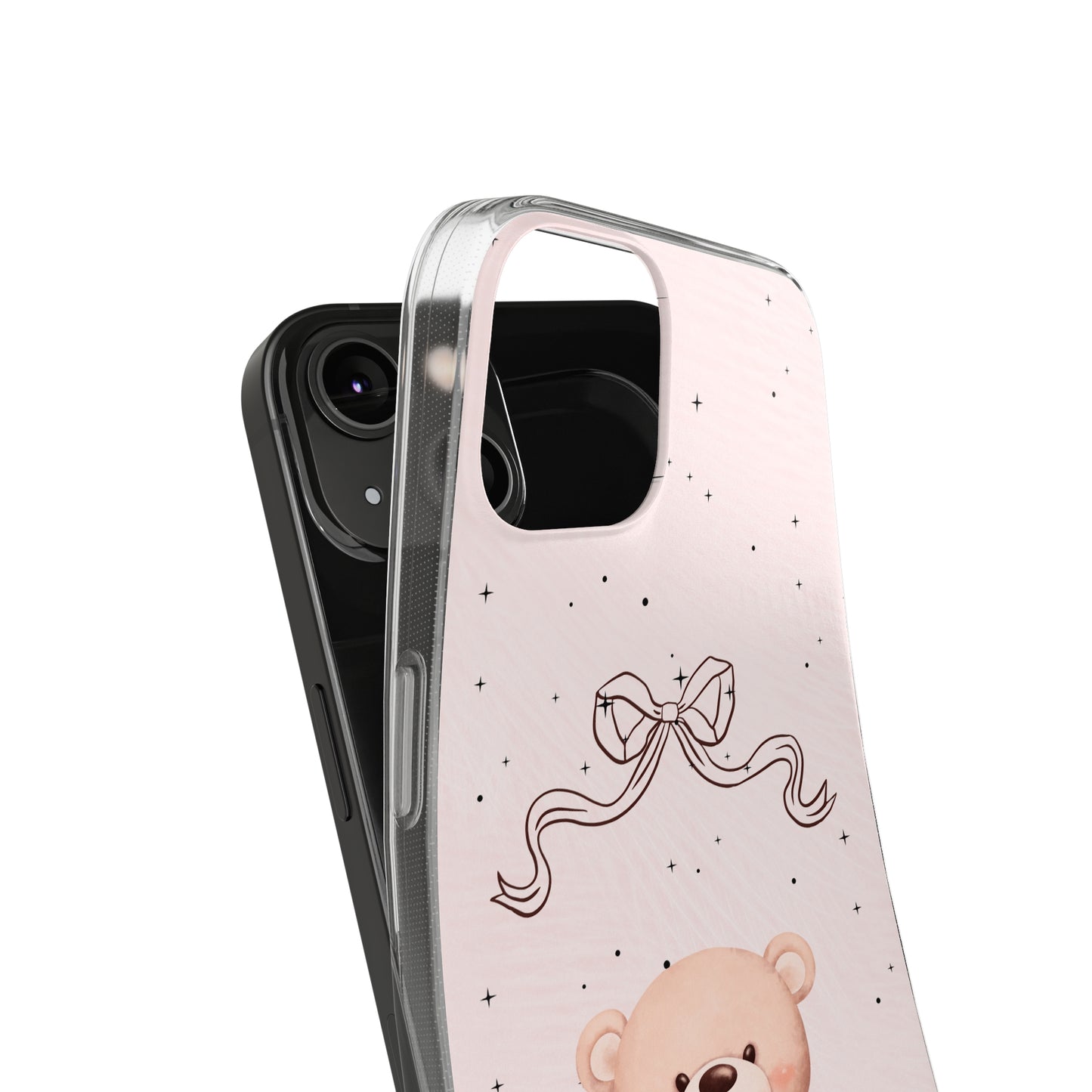 Cute Bear and Bow Phone Case