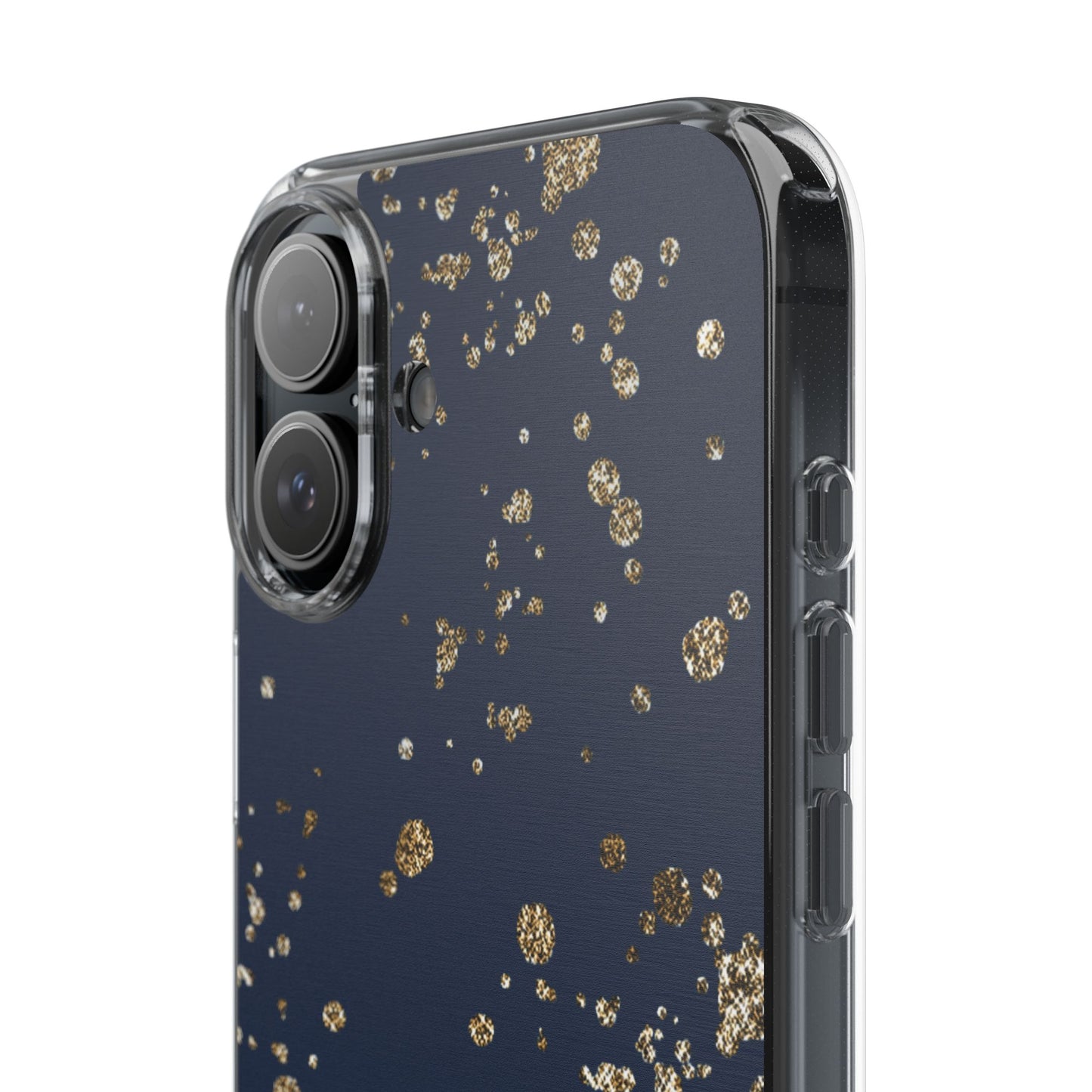 Elegant Glitter Clear Phone Case