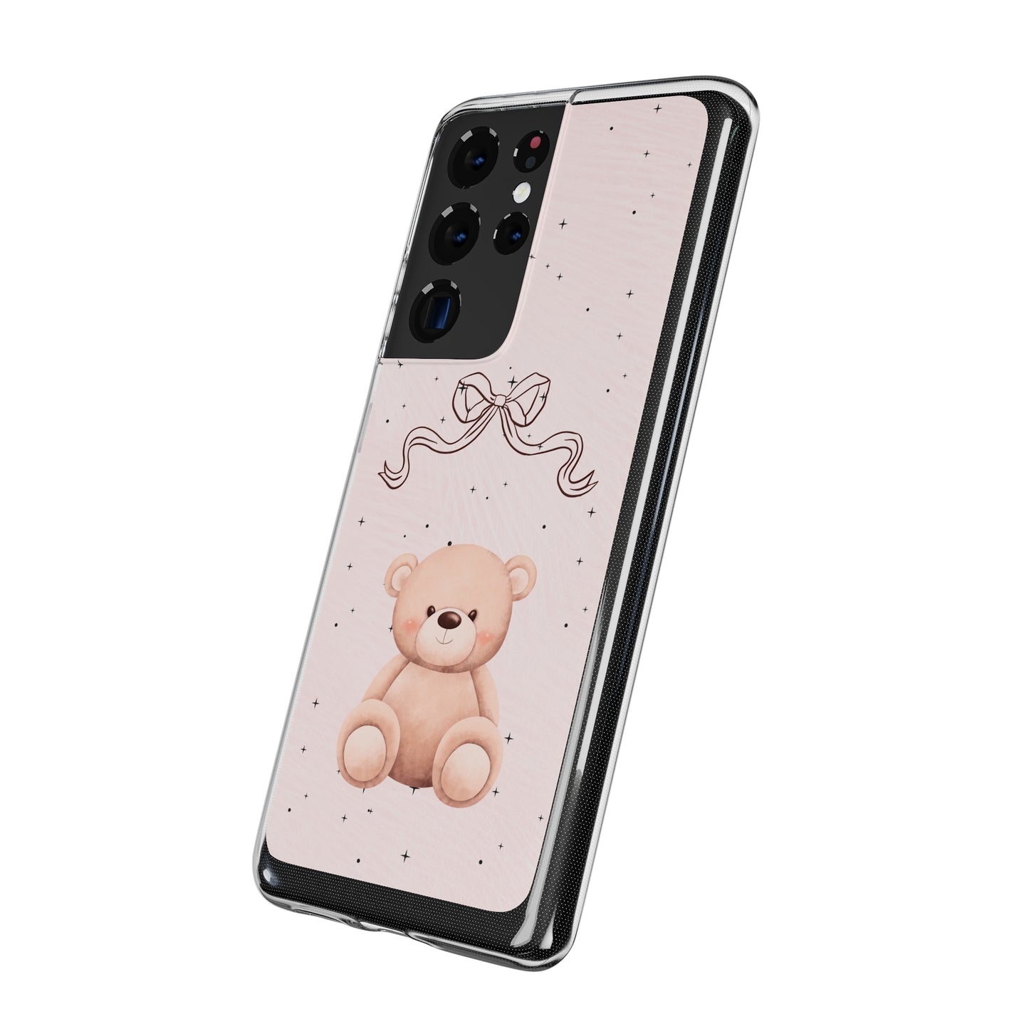 Cute Bear and Bow Phone Case