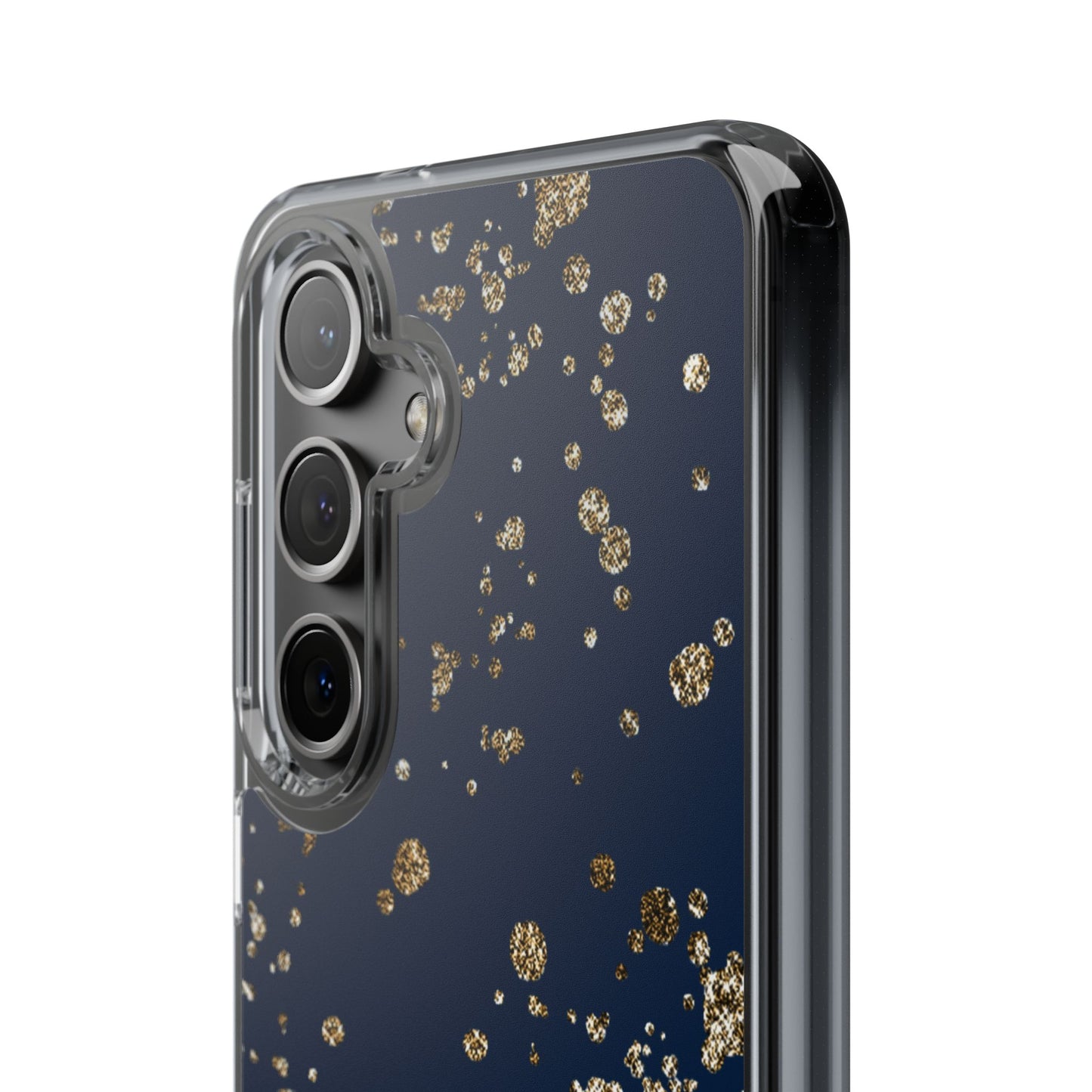 Elegant Glitter Clear Phone Case