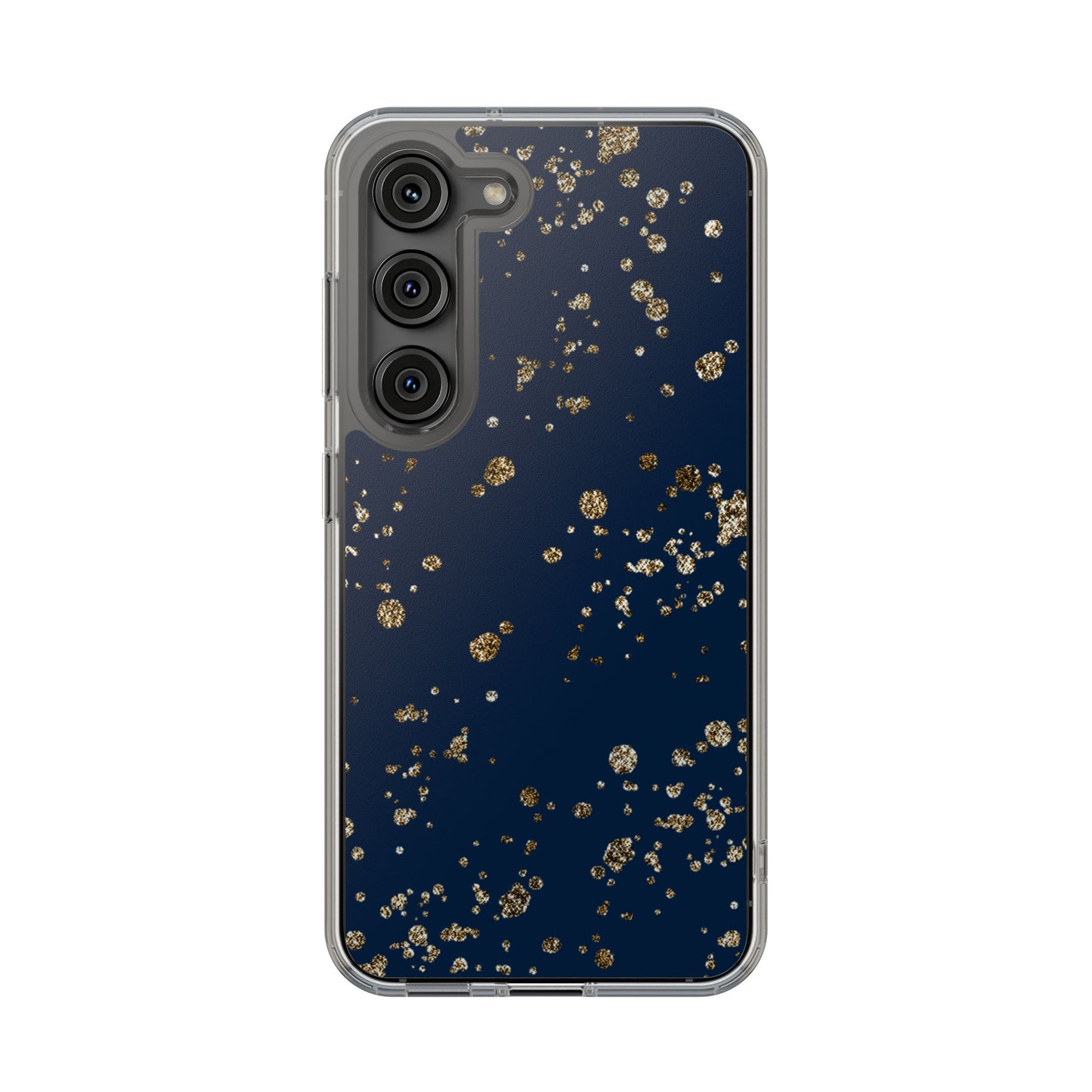 Elegant Glitter Clear Phone Case