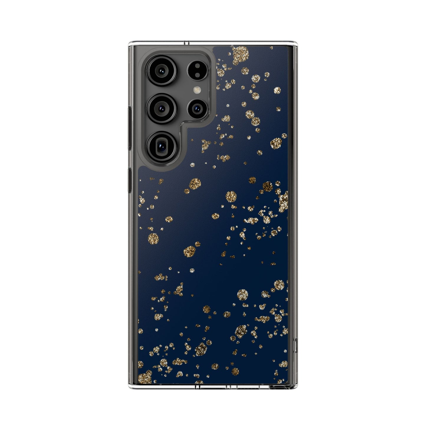 Elegant Glitter Clear Phone Case
