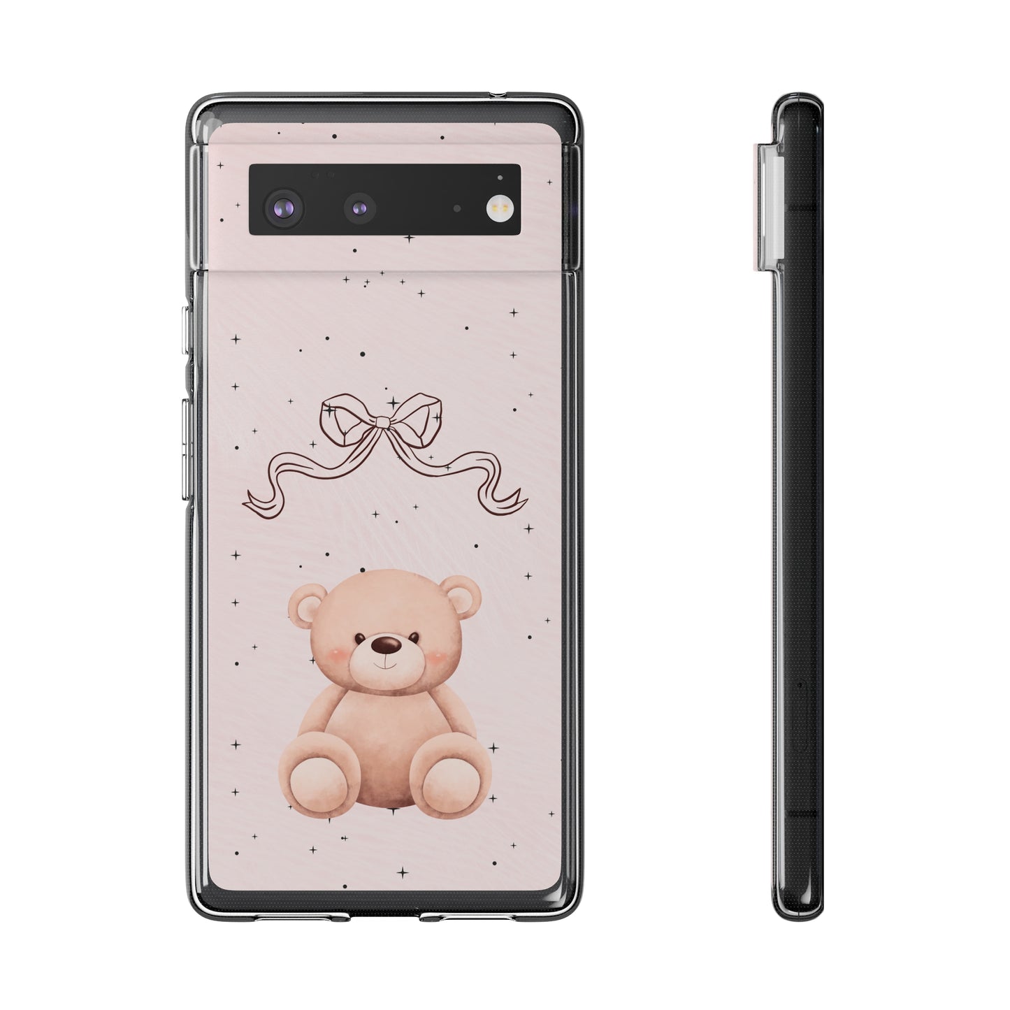 Cute Bear and Bow Phone Case