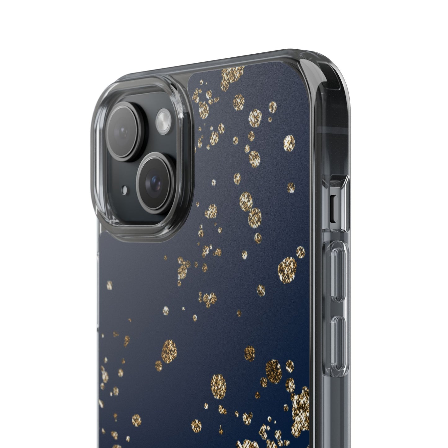 Elegant Glitter Clear Phone Case