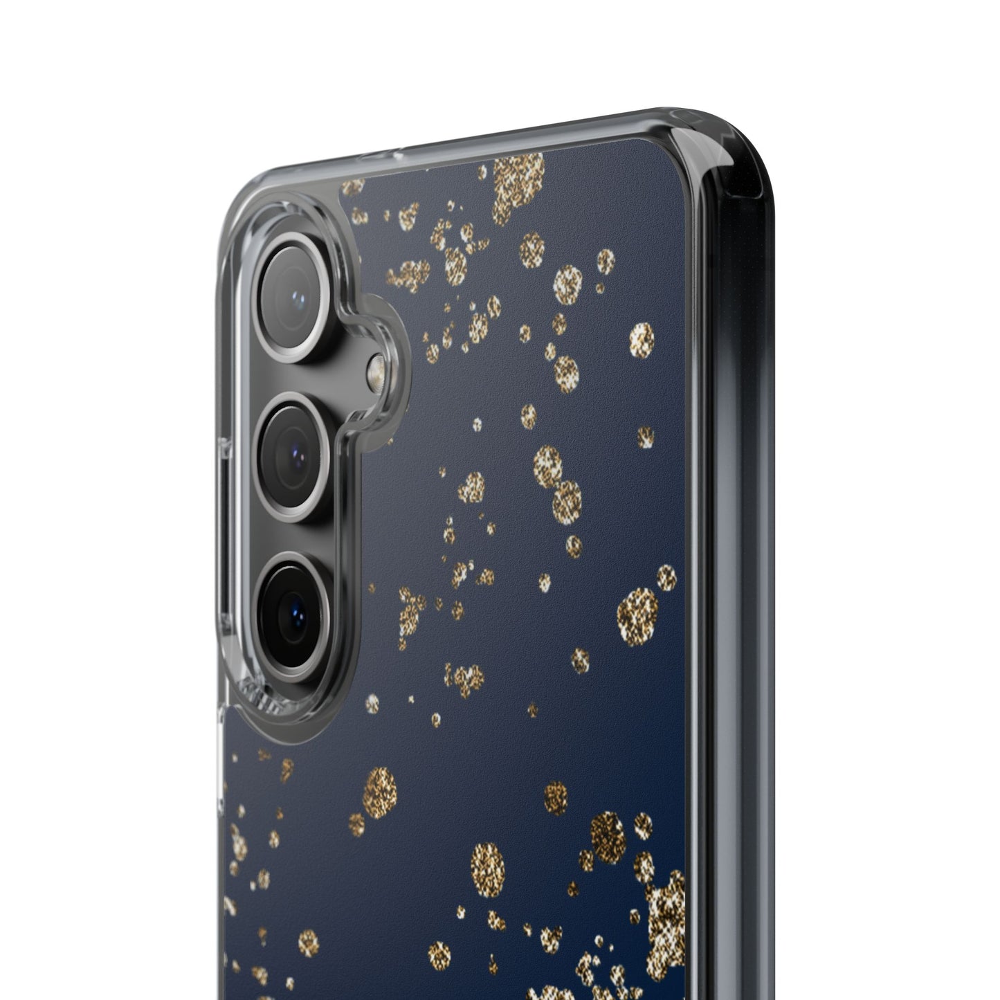 Elegant Glitter Clear Phone Case