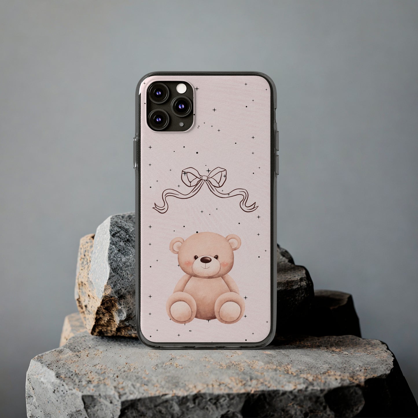 Cute Bear and Bow Phone Case