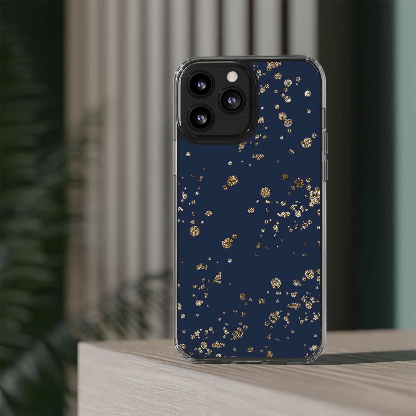 Elegant Glitter Clear Phone Case