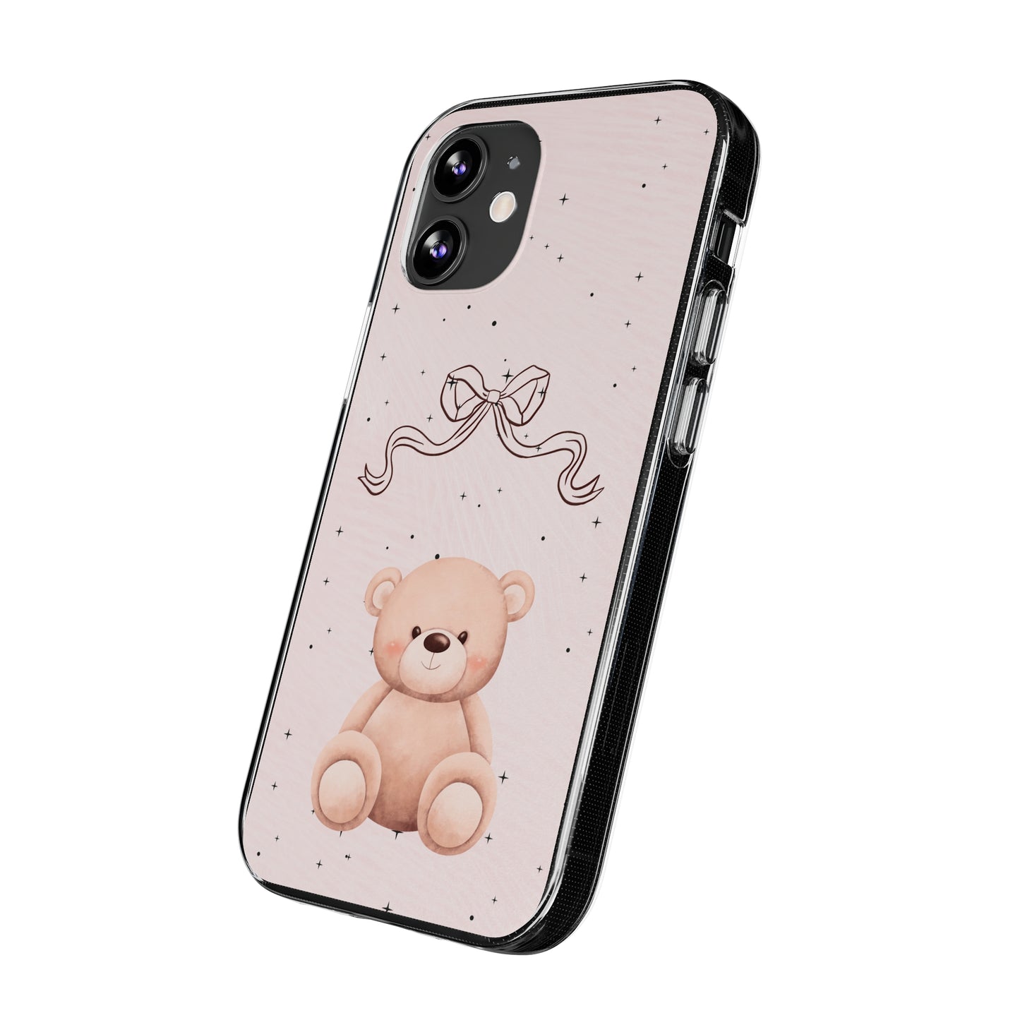 Cute Bear and Bow Phone Case