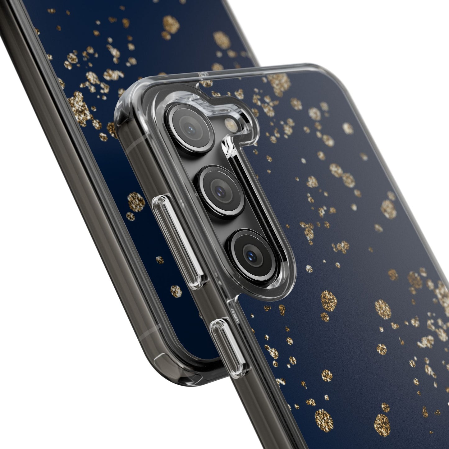 Elegant Glitter Clear Phone Case