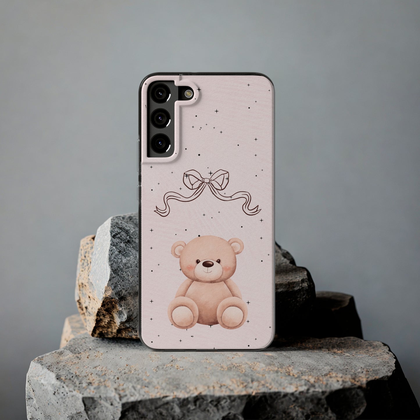 Cute Bear and Bow Phone Case