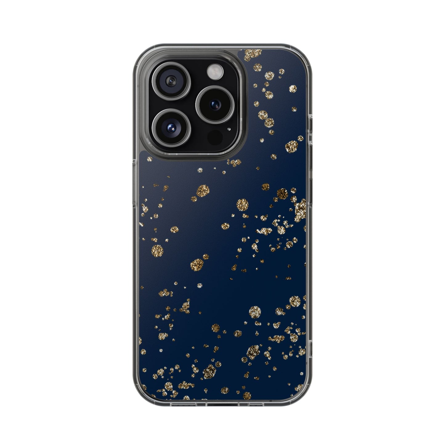 Elegant Glitter Clear Phone Case
