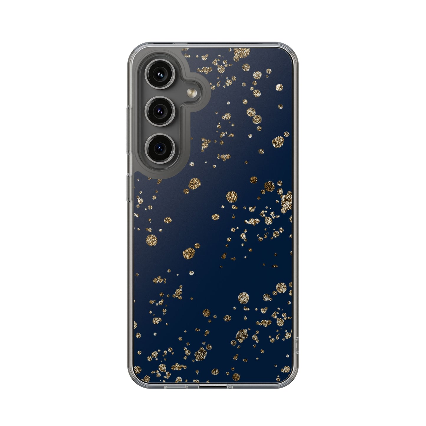 Elegant Glitter Clear Phone Case