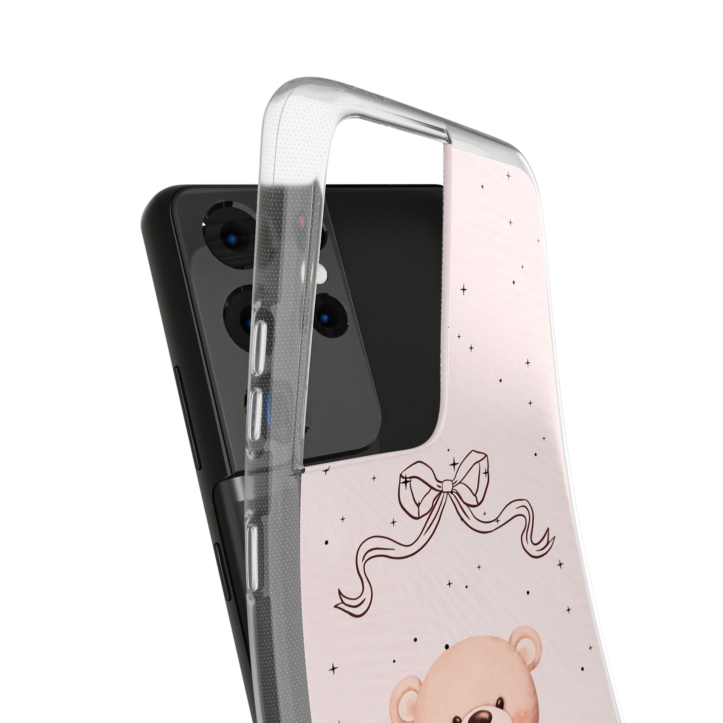 Cute Bear and Bow Phone Case
