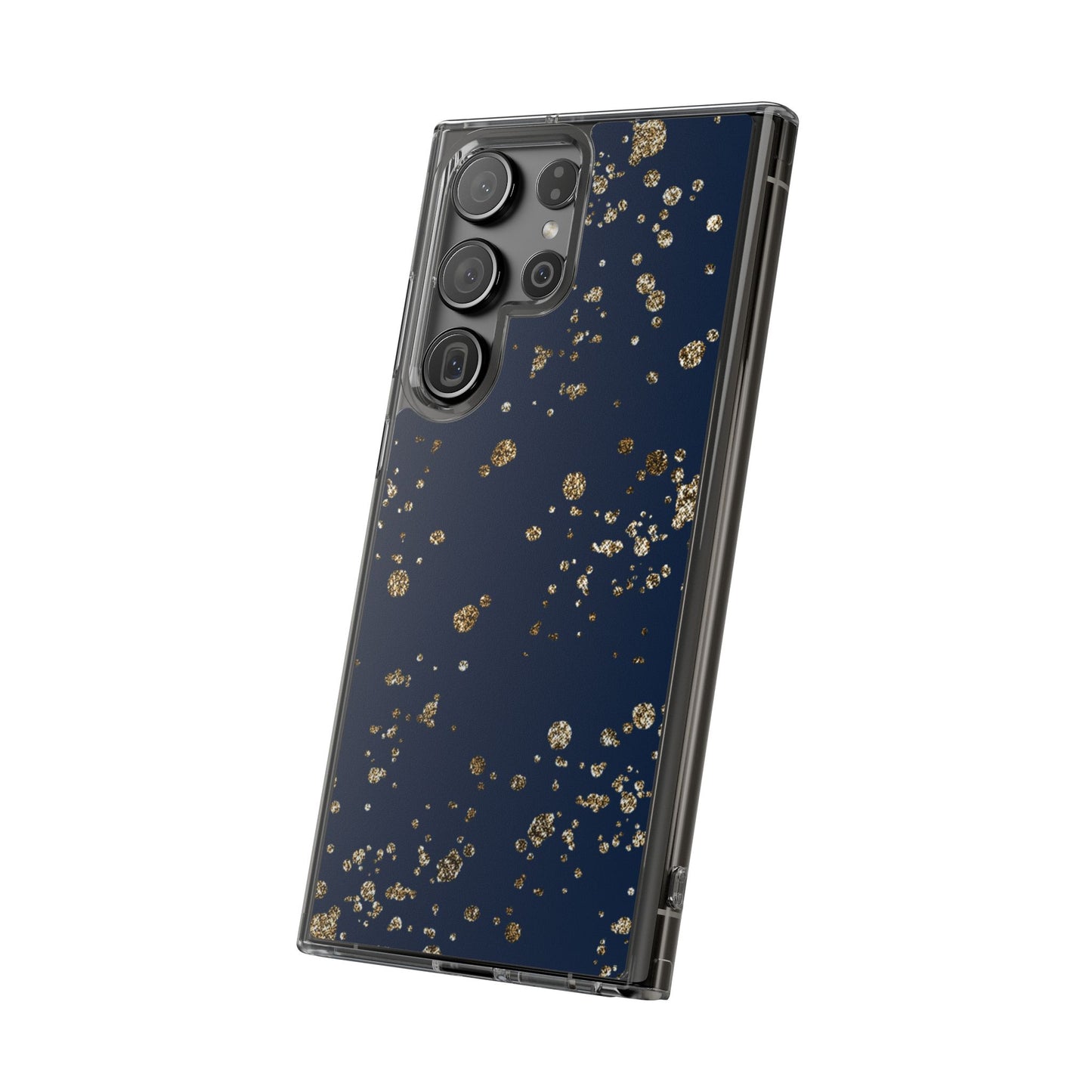 Elegant Glitter Clear Phone Case