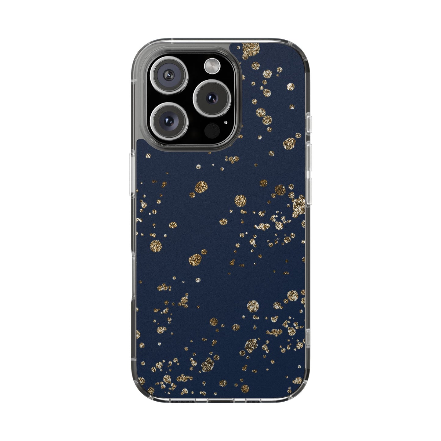 Elegant Glitter Clear Phone Case