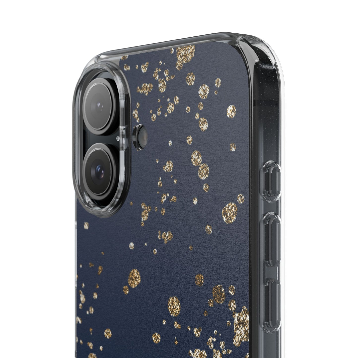 Elegant Glitter Clear Phone Case