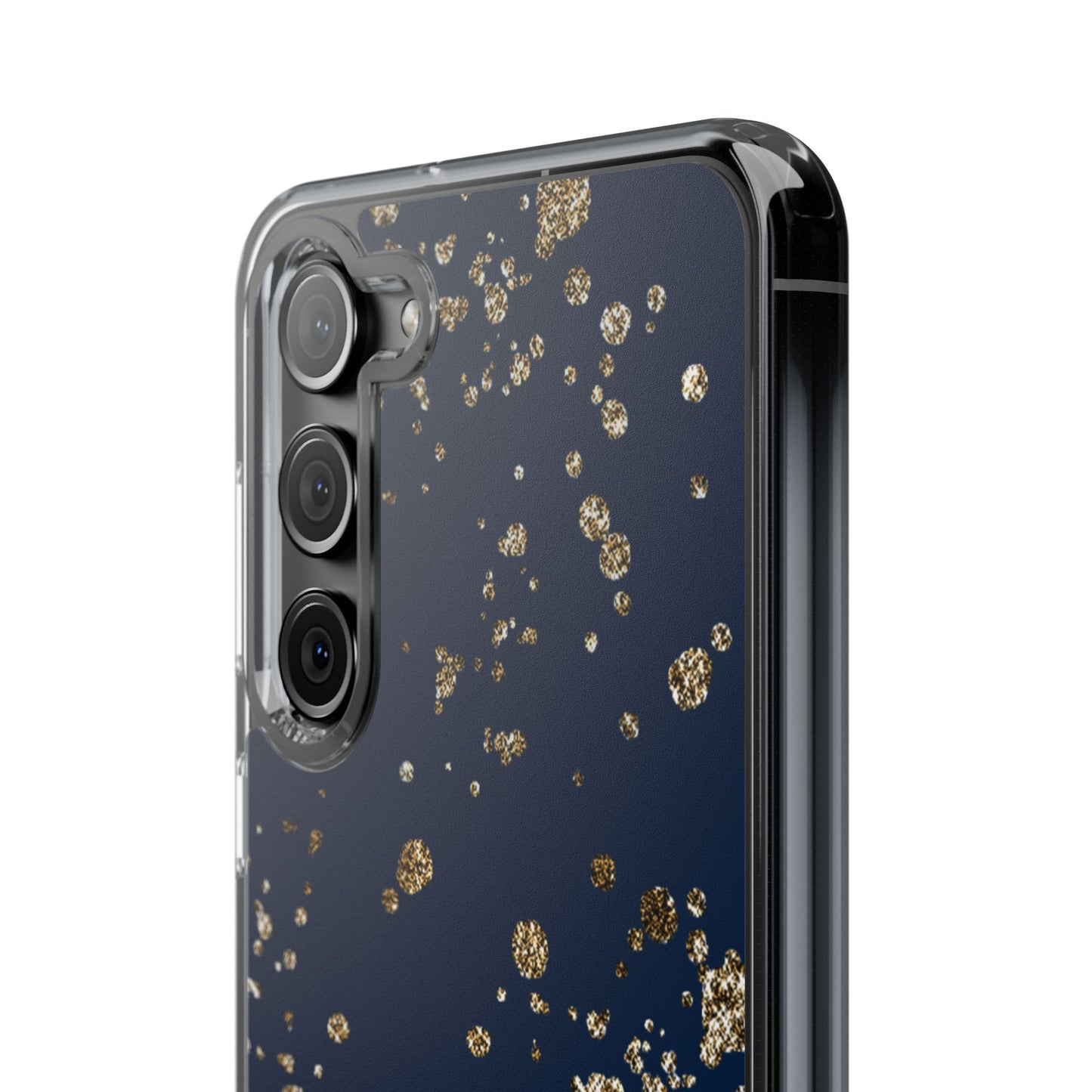 Elegant Glitter Clear Phone Case