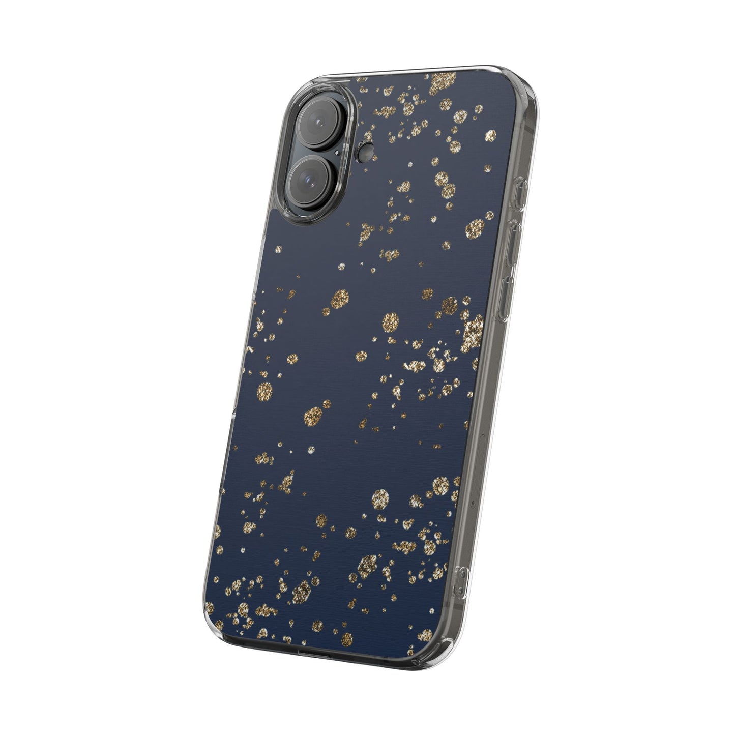 Elegant Glitter Clear Phone Case