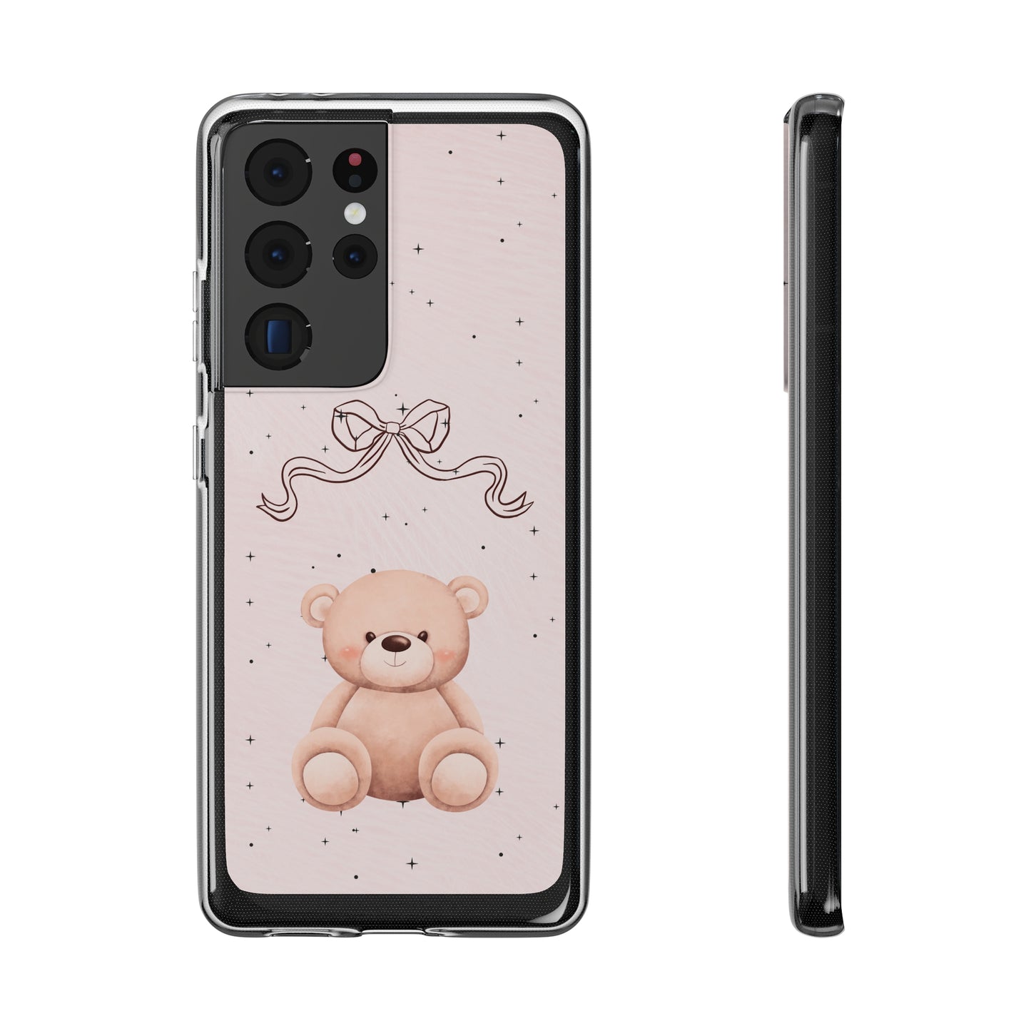 Cute Bear and Bow Phone Case