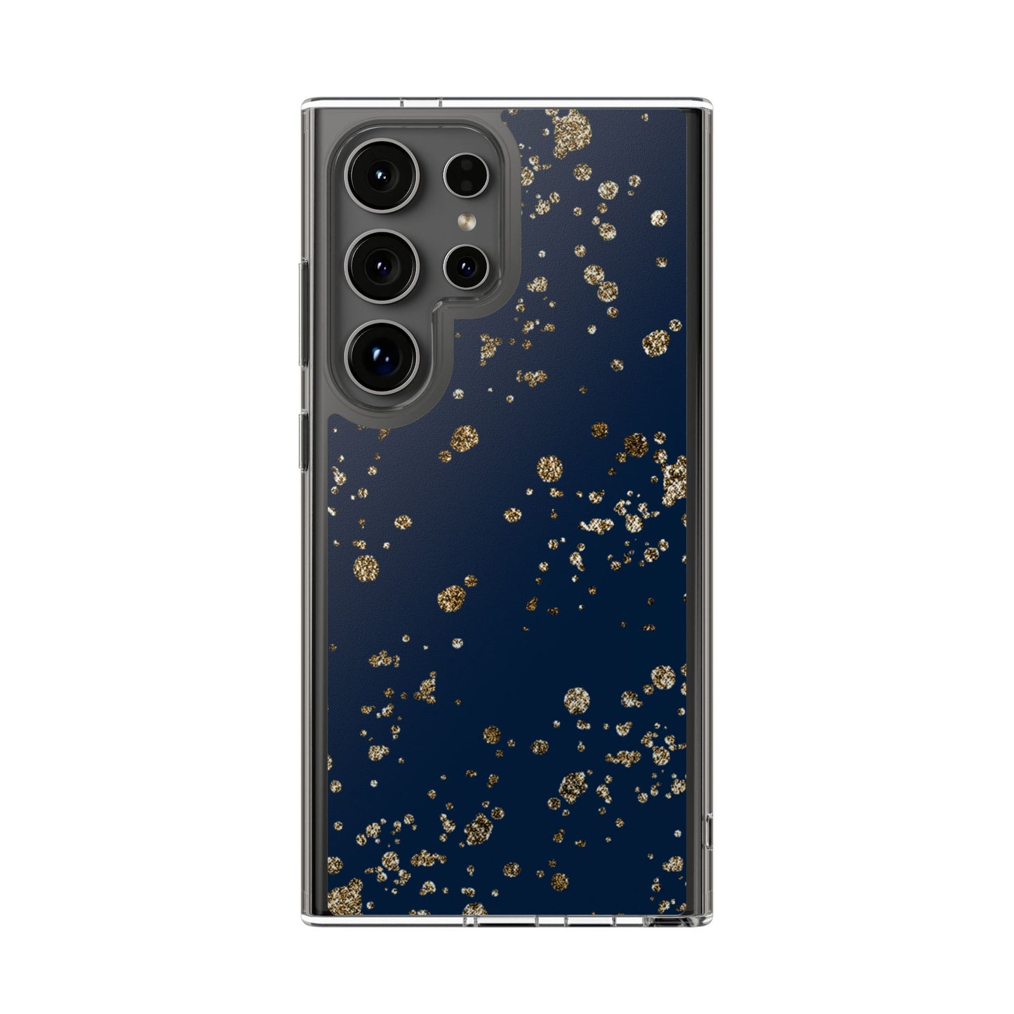 Elegant Glitter Clear Phone Case