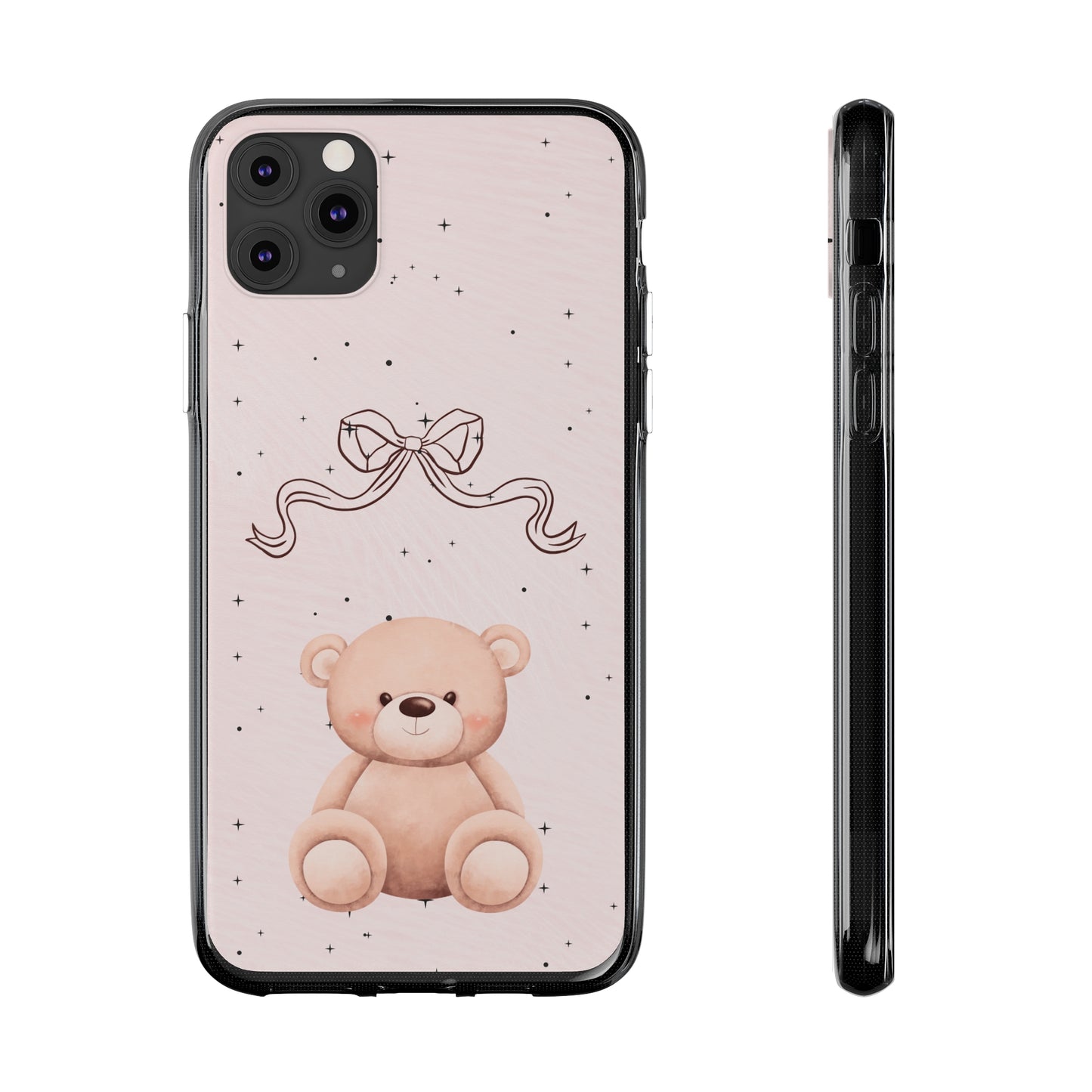 Cute Bear and Bow Phone Case