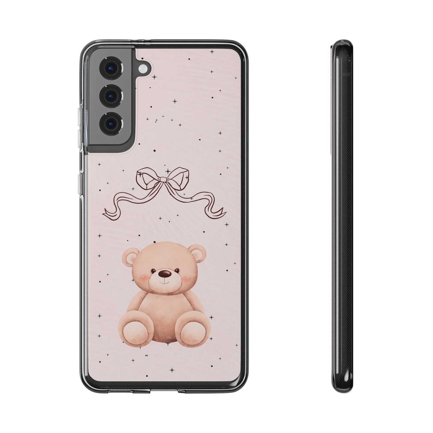 Cute Bear and Bow Phone Case
