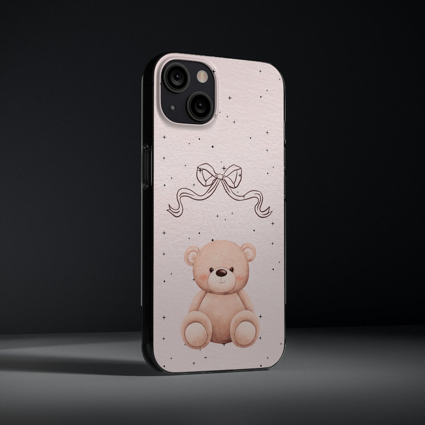 Cute Bear and Bow Phone Case