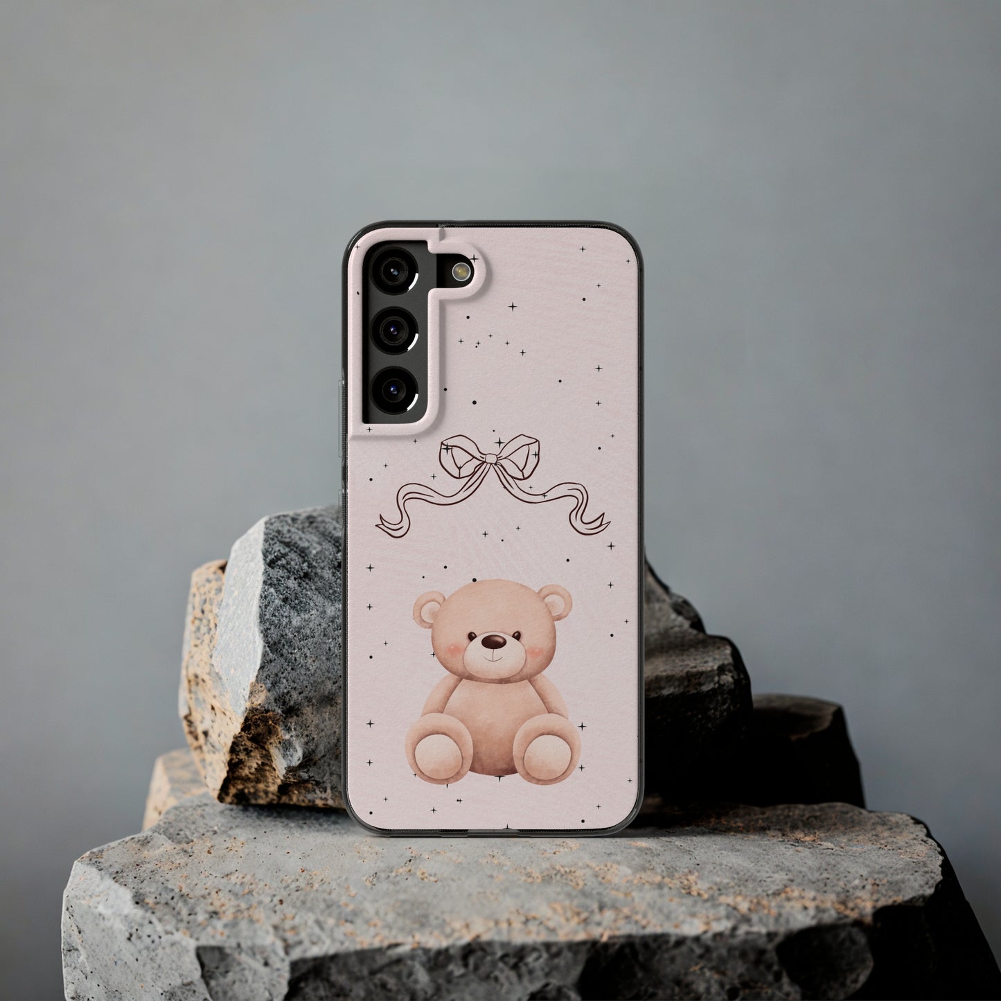 Cute Bear and Bow Phone Case