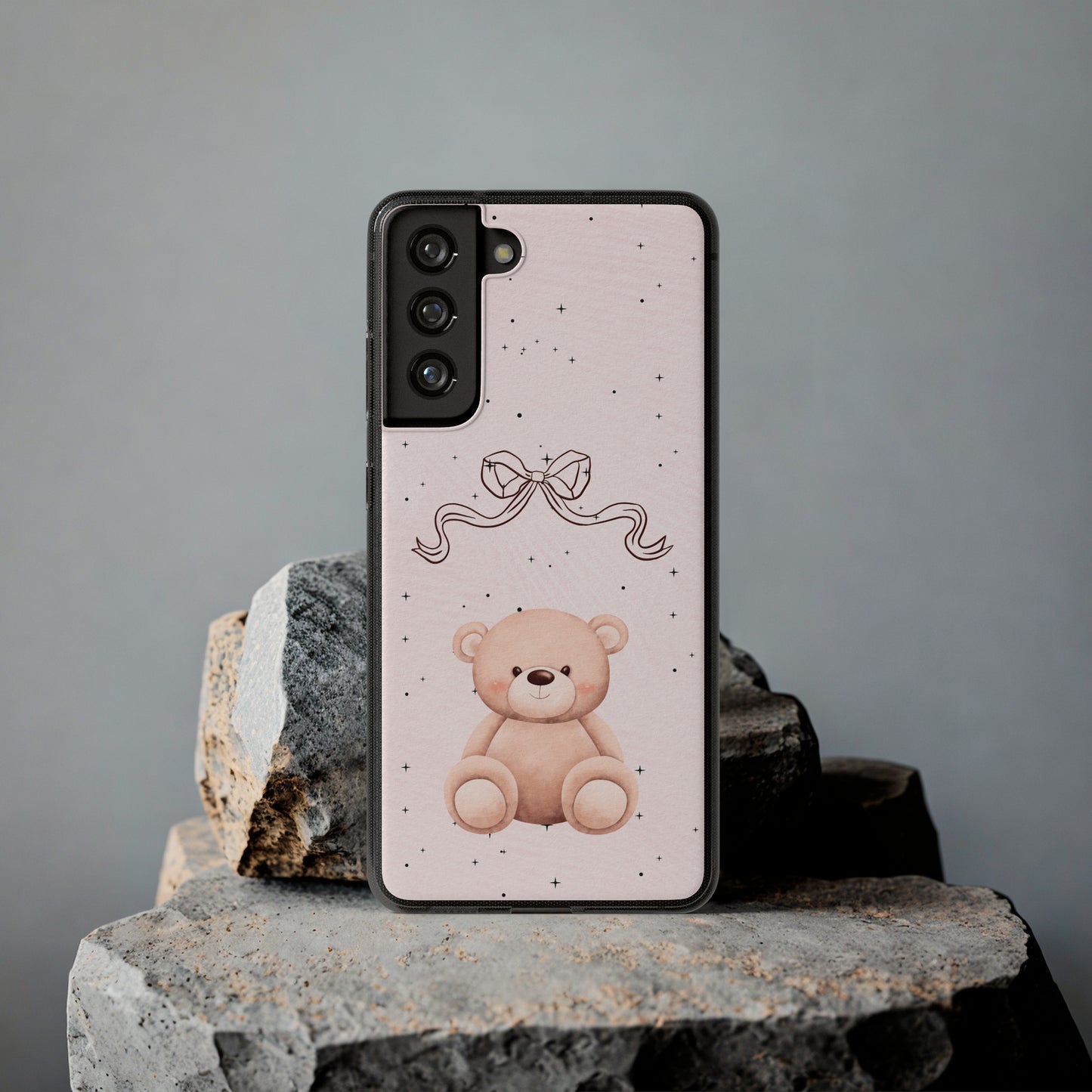 Cute Bear and Bow Phone Case