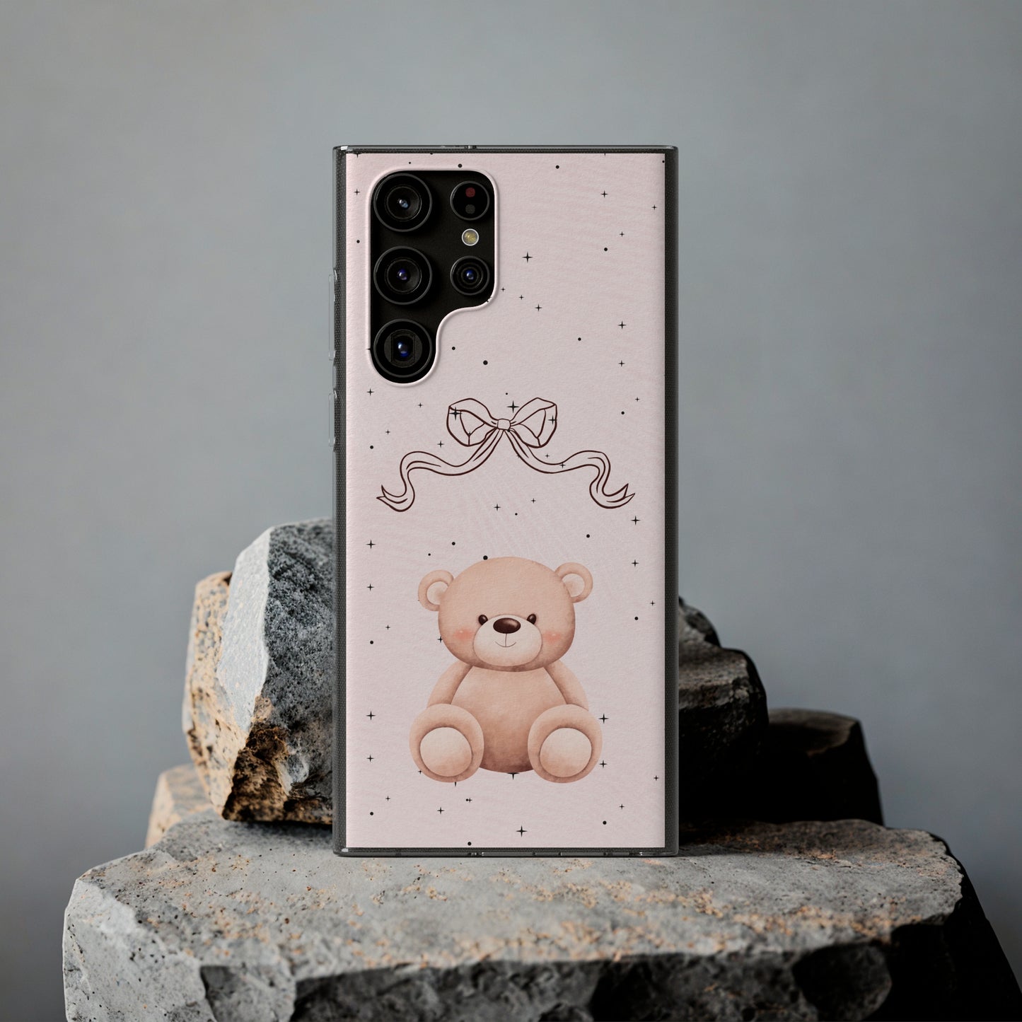 Cute Bear and Bow Phone Case