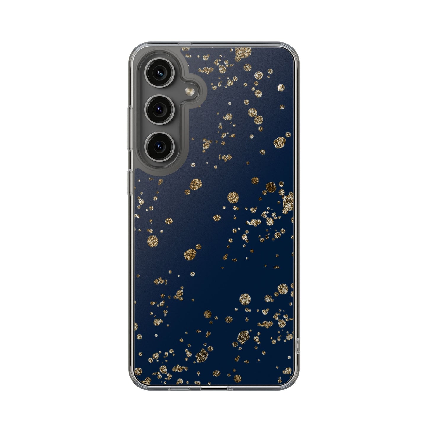 Elegant Glitter Clear Phone Case