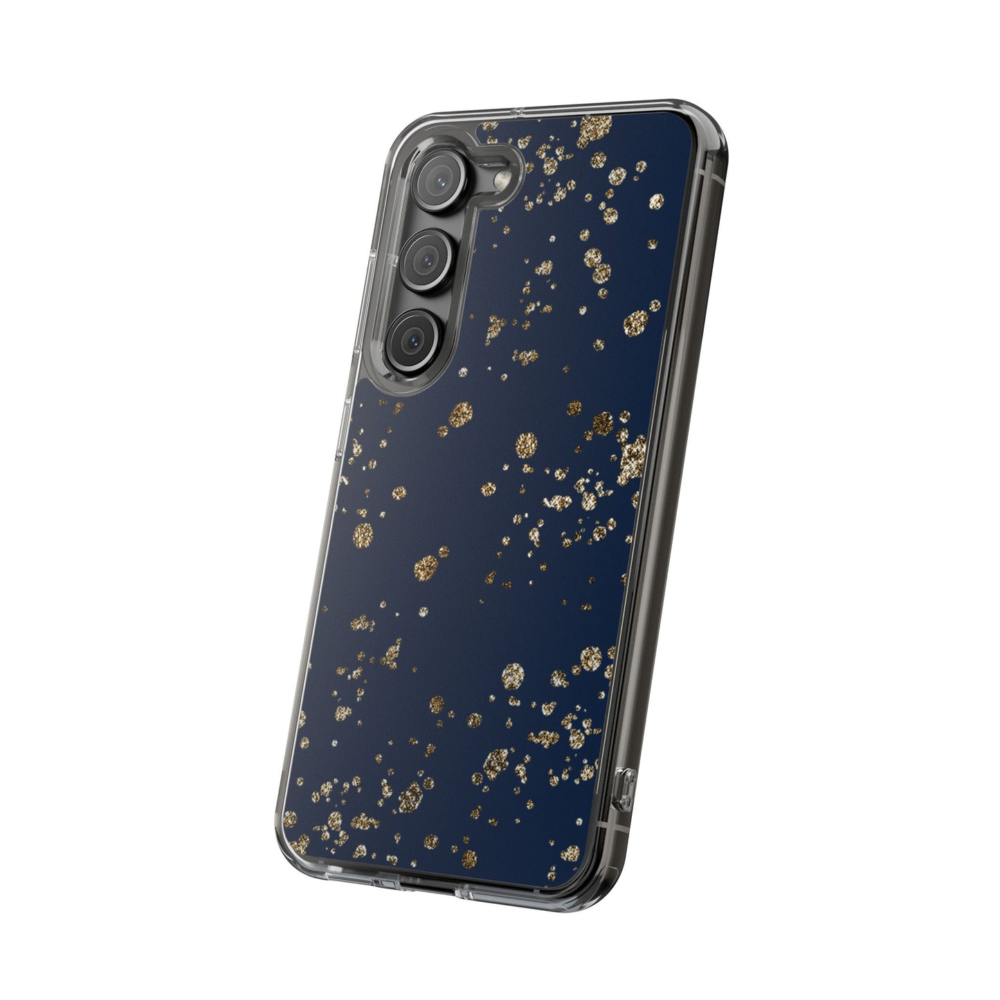 Elegant Glitter Clear Phone Case