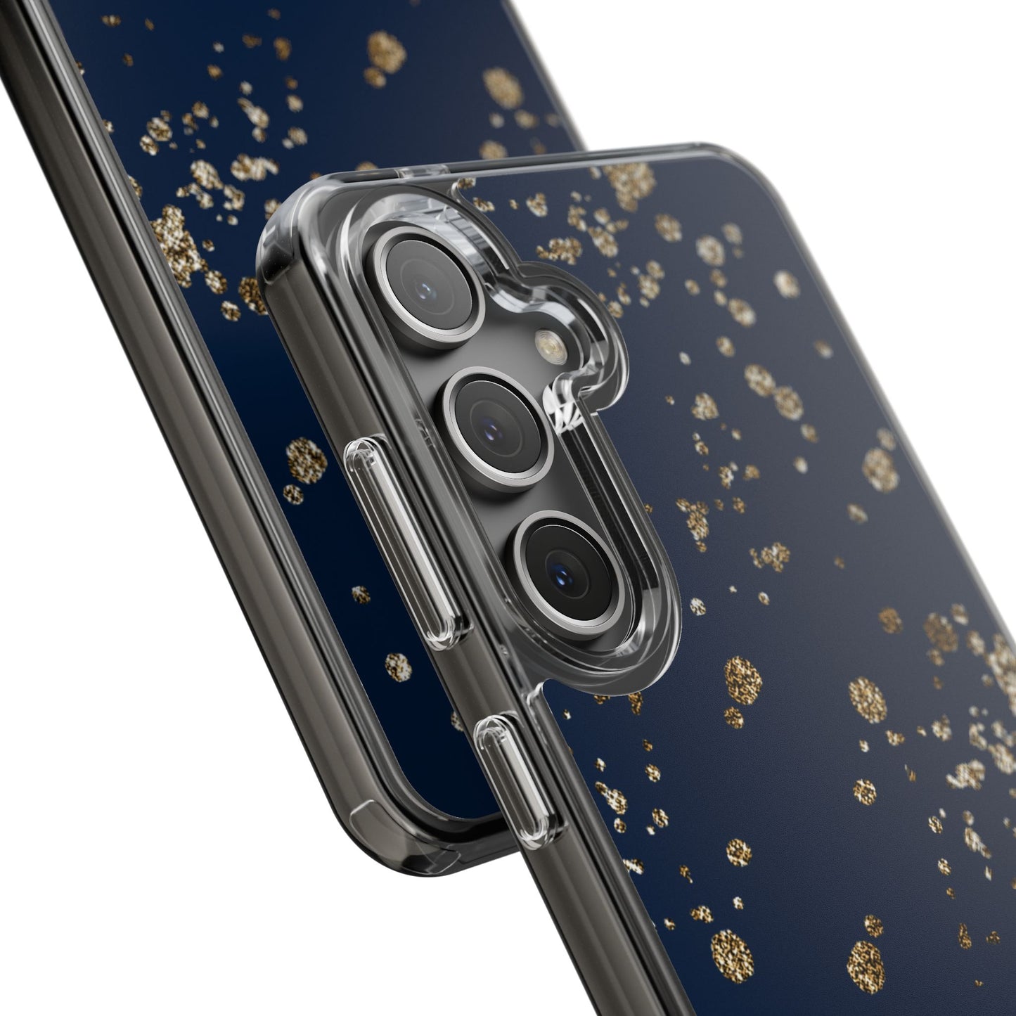 Elegant Glitter Clear Phone Case