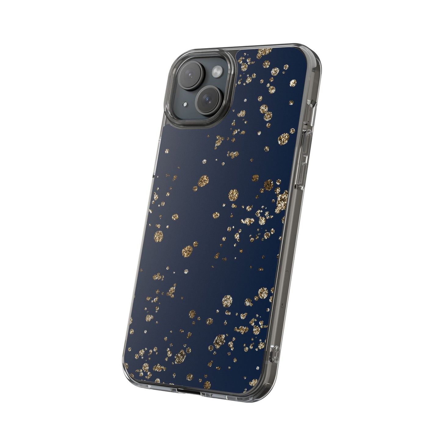 Elegant Glitter Clear Phone Case
