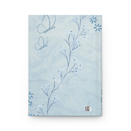 "Create What You Wish Existed" Blue Hardcover Journal
