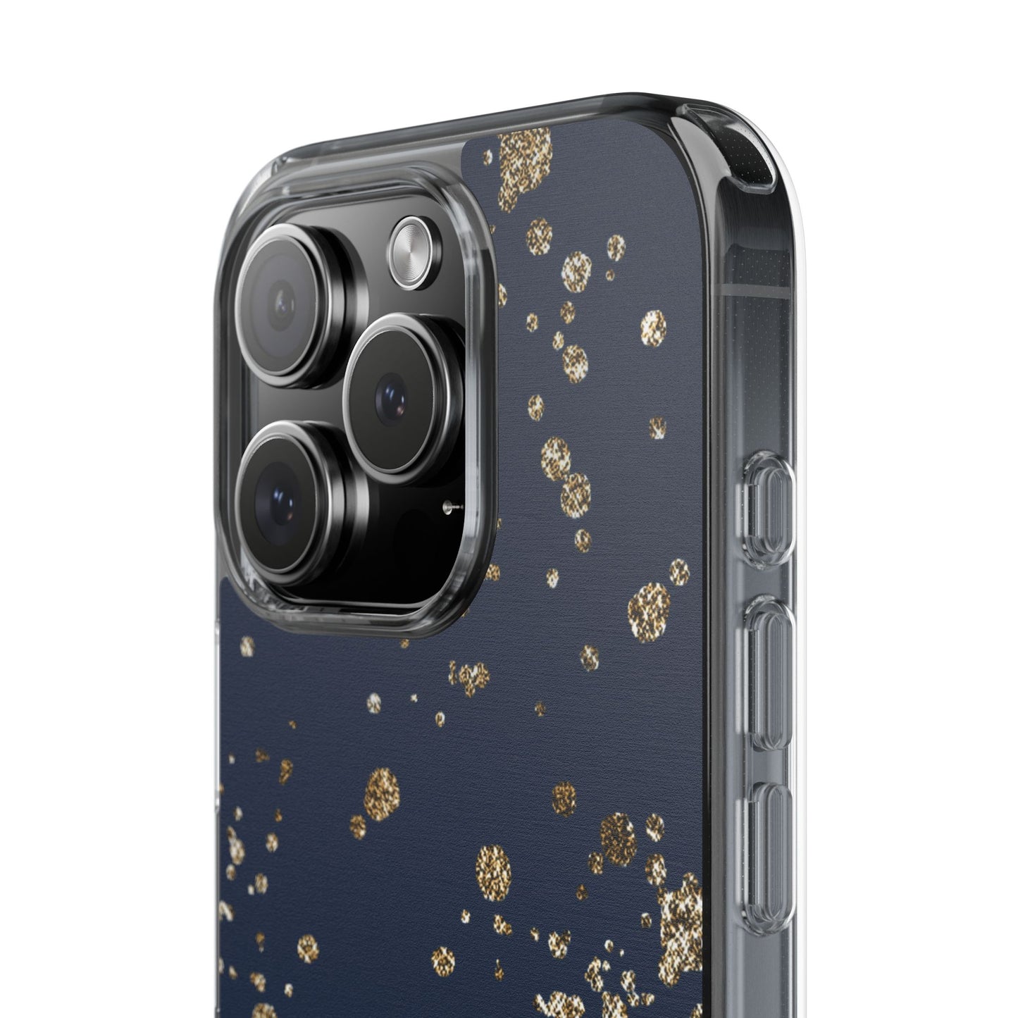 Elegant Glitter Clear Phone Case