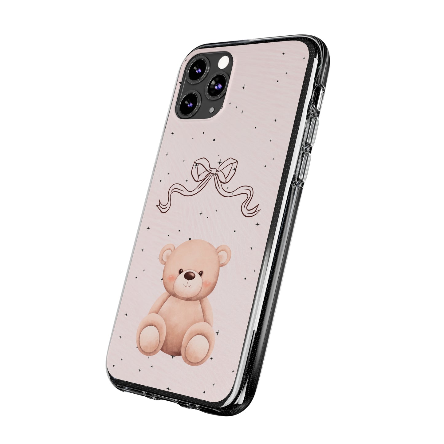 Cute Bear and Bow Phone Case