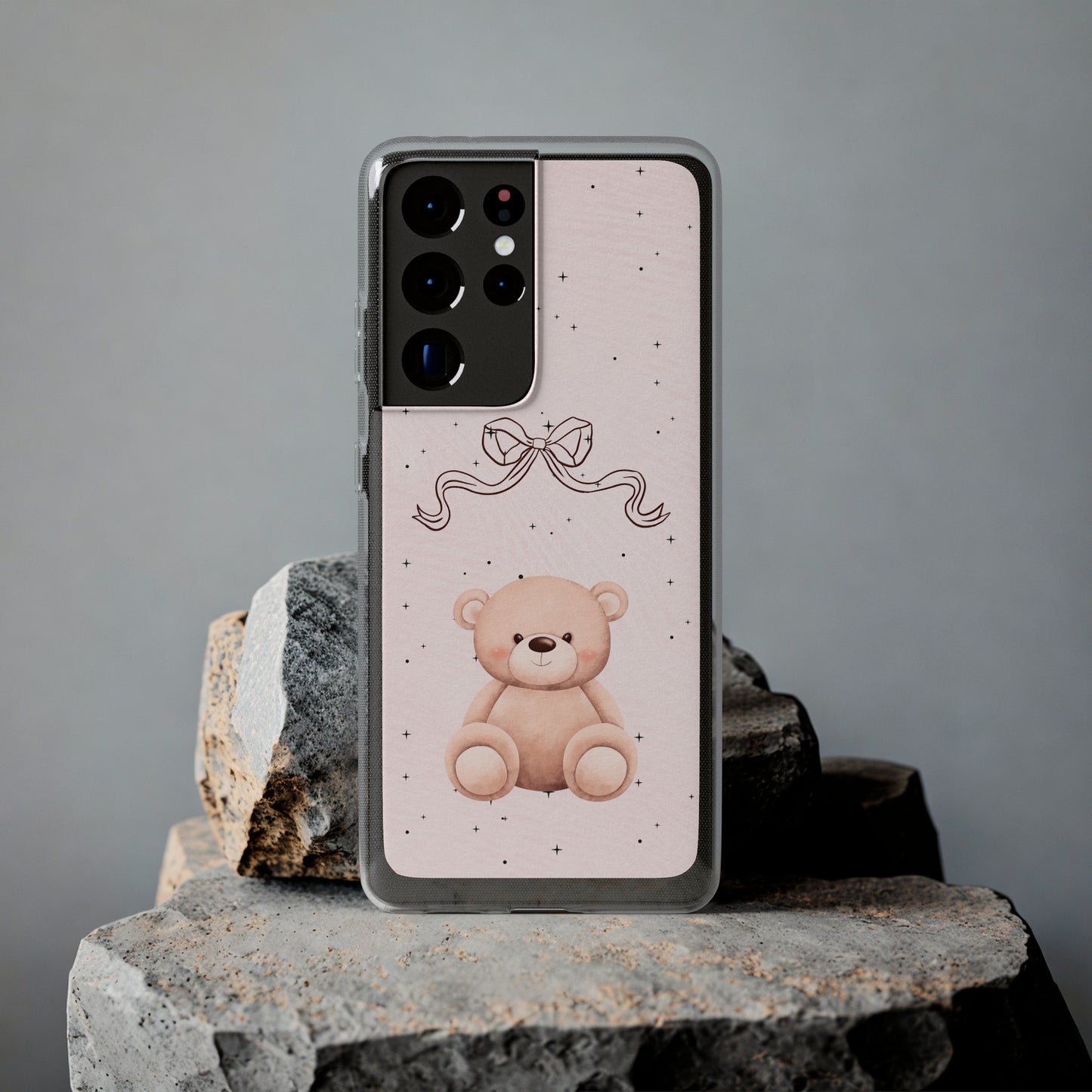 Cute Bear and Bow Phone Case