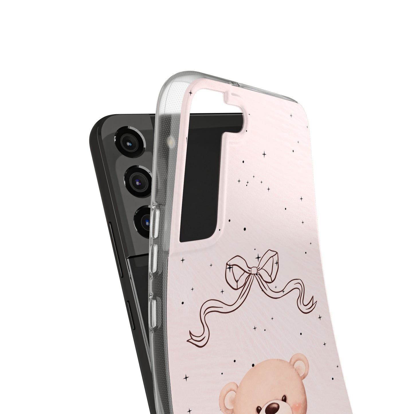 Cute Bear and Bow Phone Case