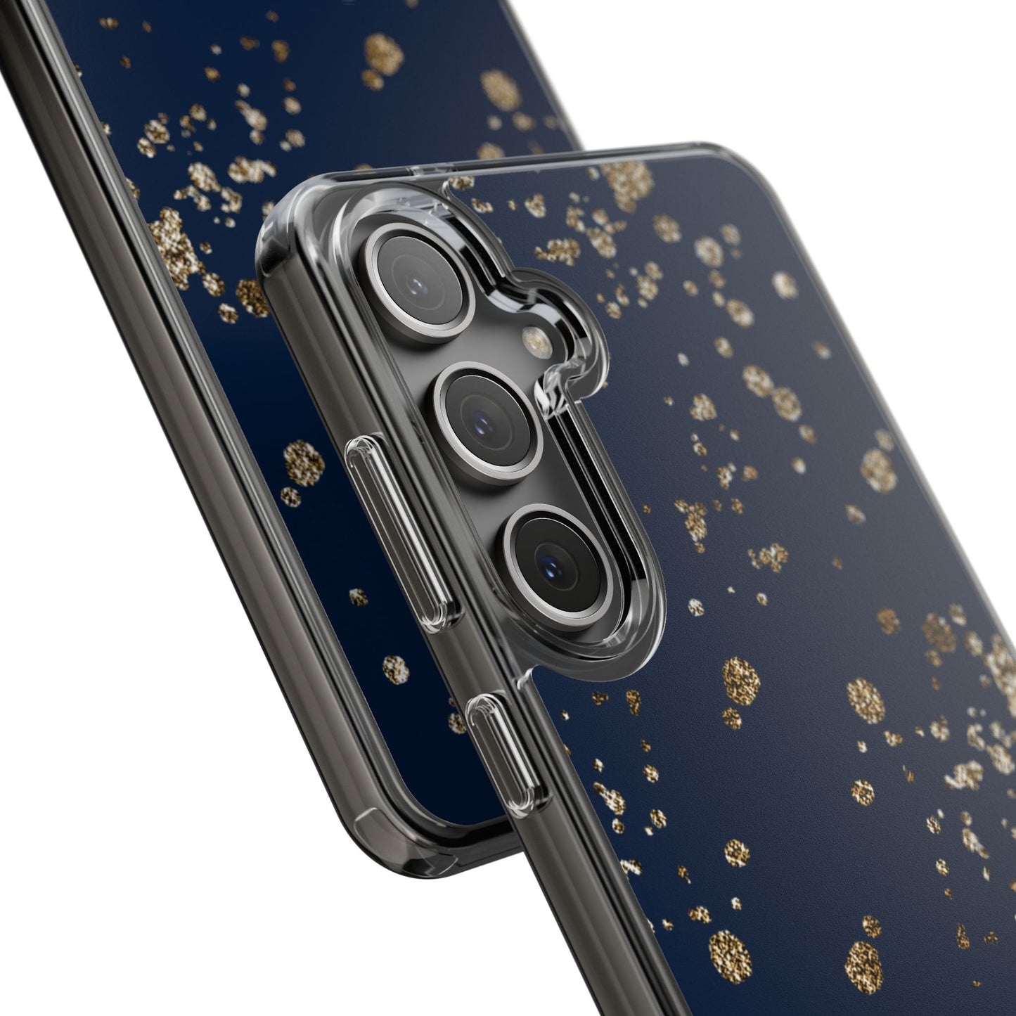Elegant Glitter Clear Phone Case