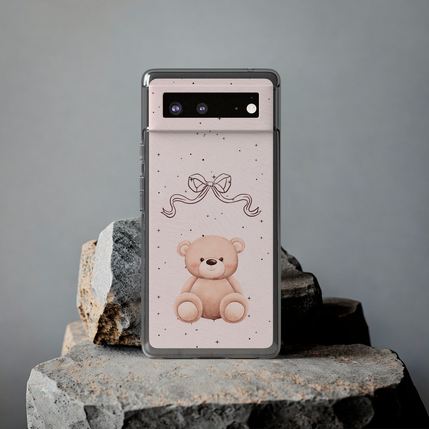 Cute Bear and Bow Phone Case