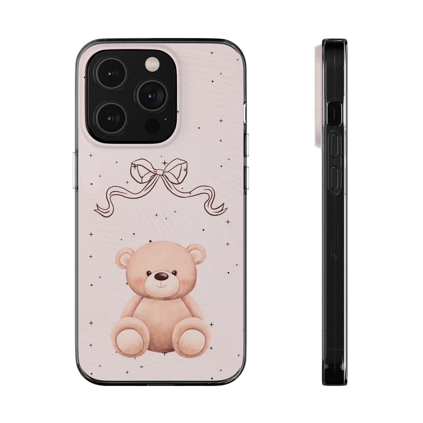 Cute Bear and Bow Phone Case