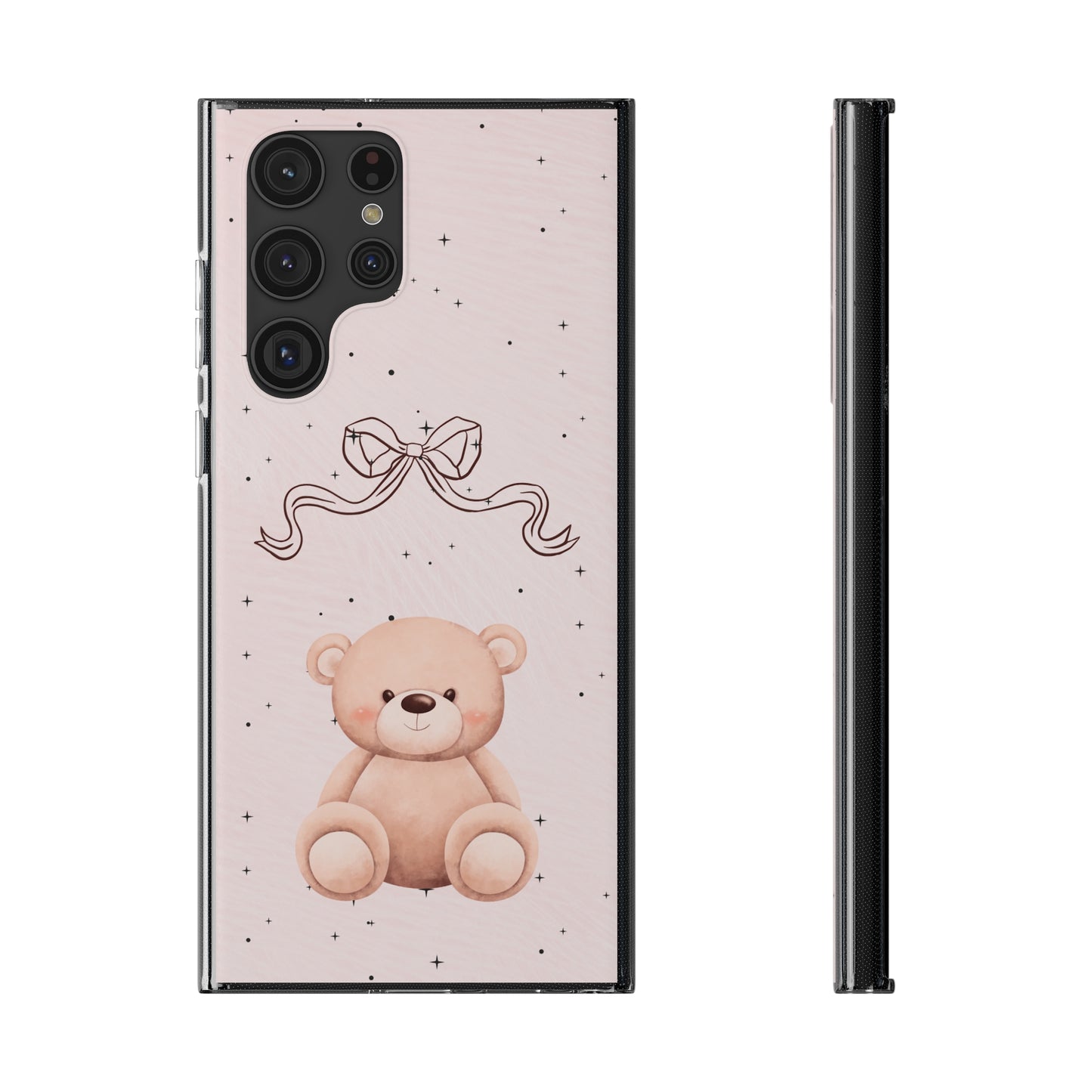 Cute Bear and Bow Phone Case