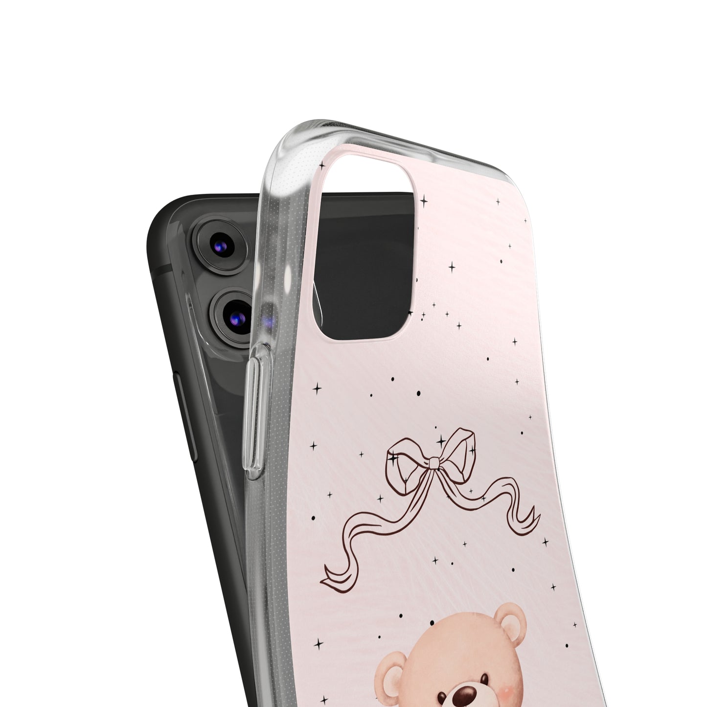 Cute Bear and Bow Phone Case