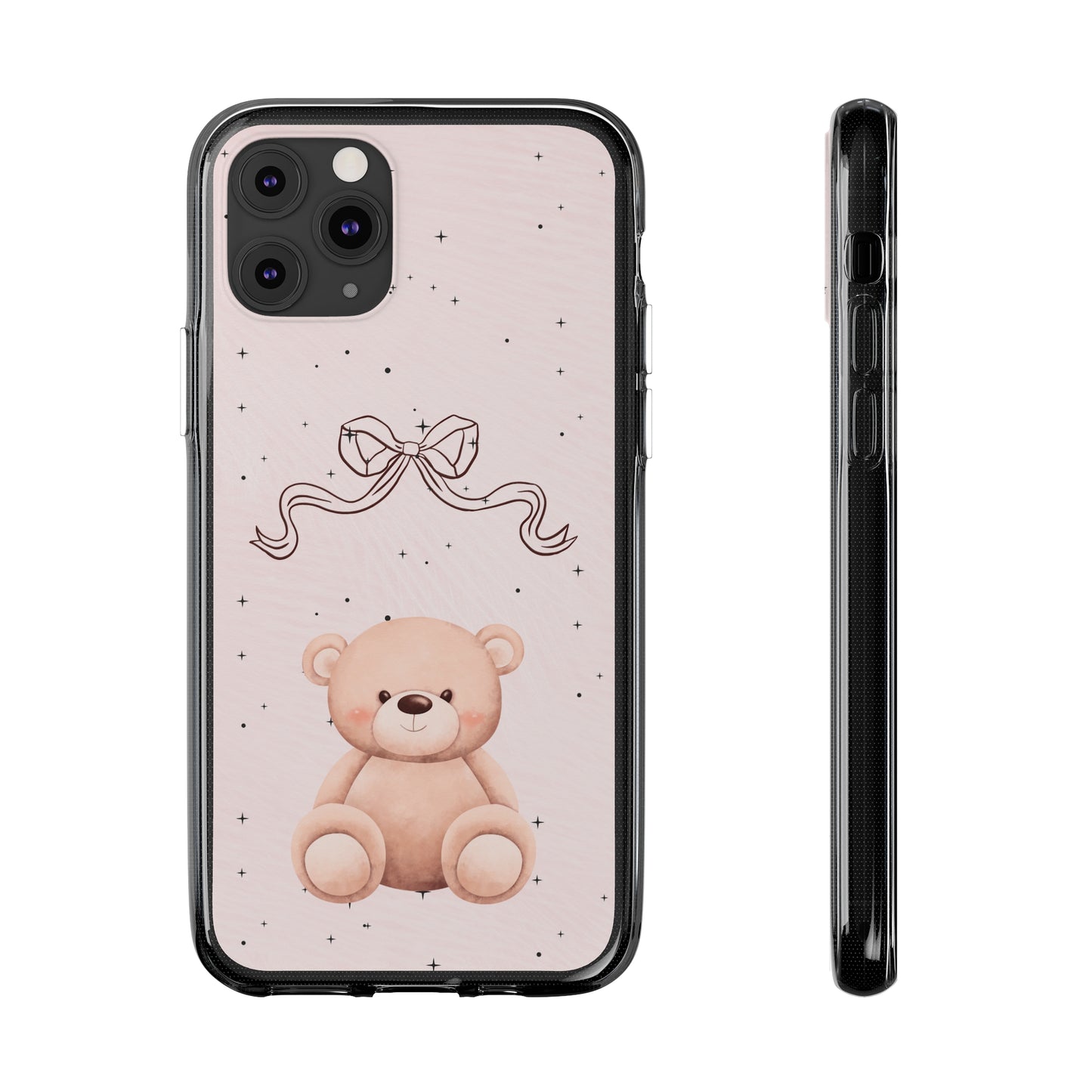 Cute Bear and Bow Phone Case